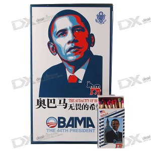 Обама на обложке сувенирного набора
